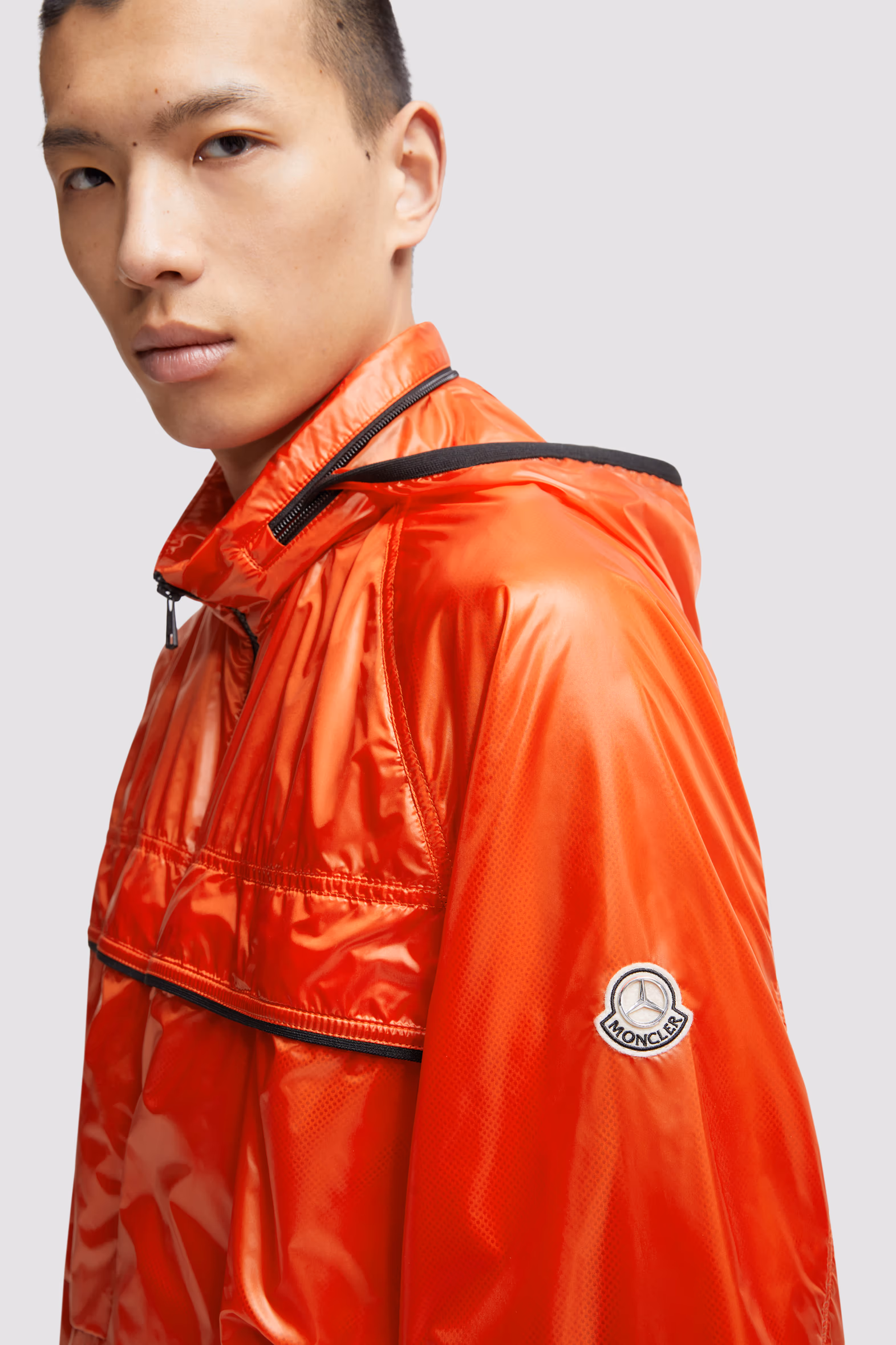 Moncler x Mercedes-Benz by NIGO Anubis Packable Jacket Men Orange Moncler 7